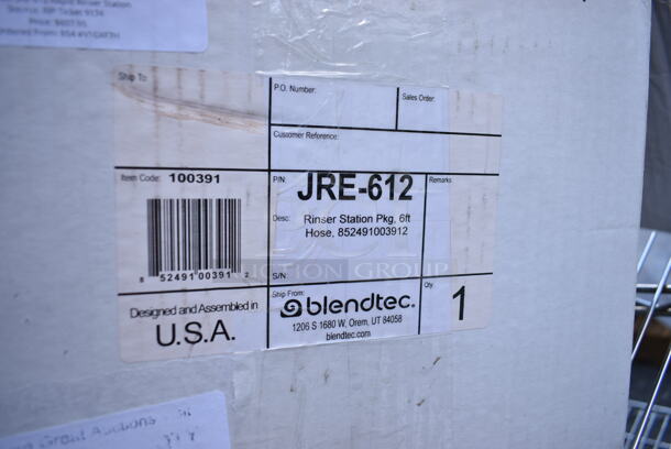 BRAND NEW SCRATCH AND DENT! Blendtec JRE-612 Rapid Rinser Station - Image 4 of 5