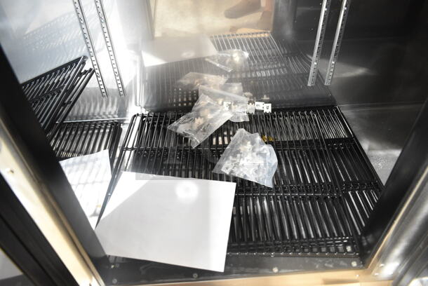 BRAND NEW SCRATCH AND DENT! 2024 Perlick 613BBS84BSTK 84" Black Solid Door Back Bar Refrigerator. 115 Volts, 1 Phase. Tested and Working! - Image 7 of 9