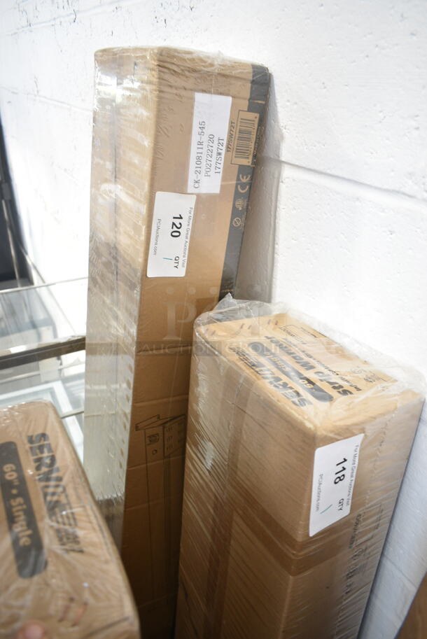 BRAND NEW IN BOX! Avantco 177SW72T Metal Commercial Warming Strip w/ Toggle Controls. 120 Volts, 1 Phase. - Image 2 of 3
