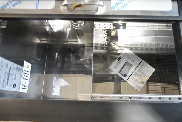 BRAND NEW SCRATCH AND DENT! 2023 Perlick BC48RT-3-SS 48" Stainless Steel Horizontal Bottle Cooler. 115 Volts, 1 Phase. Tested and Working! - Image 7 of 11