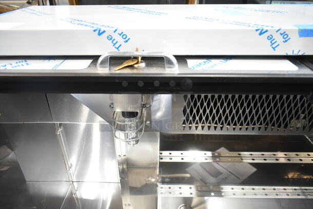 BRAND NEW SCRATCH AND DENT! 2023 Perlick BC48RT-3-SS 48" Stainless Steel Horizontal Bottle Cooler. 115 Volts, 1 Phase. Tested and Working! - Image 8 of 11