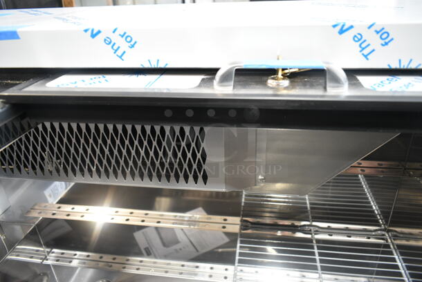 BRAND NEW SCRATCH AND DENT! 2023 Perlick BC48RT-3-SS 48" Stainless Steel Horizontal Bottle Cooler. 115 Volts, 1 Phase. Tested and Working! - Image 9 of 11
