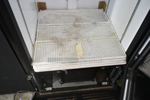 Metalfrio NG26CHC Metal Commercial Single Door Reach In Cooler Merchandiser w/ Poly Coated Racks. 115 Volts, 1 Phase. Tested and Working! - Image 7 of 8
