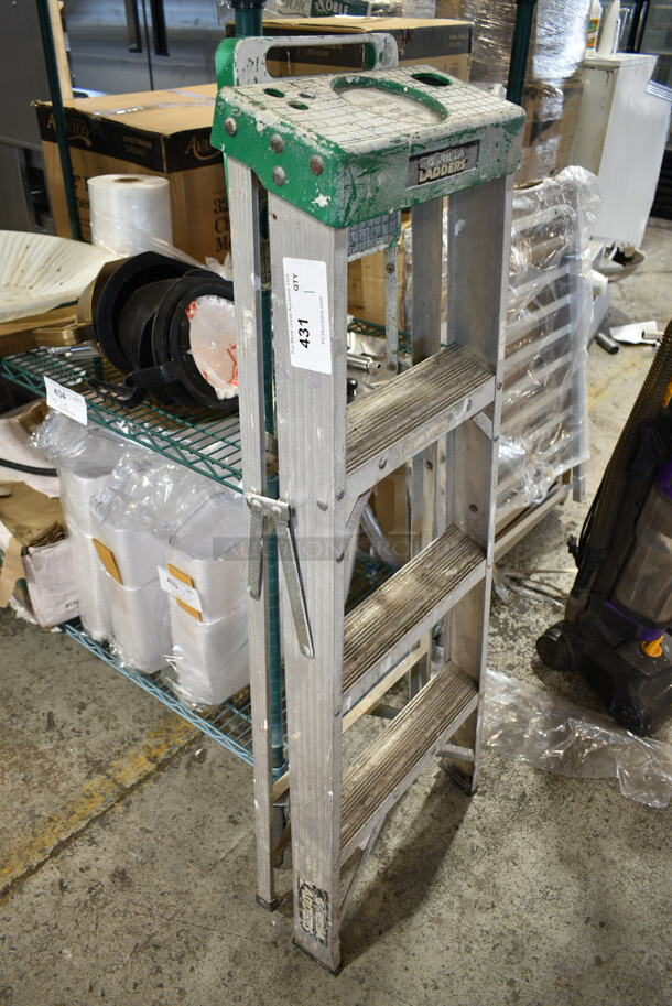 Gorilla Ladders 4' A Frame Ladder.  - Image 1 of 7