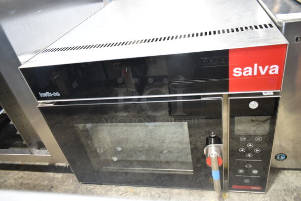 BRAND NEW! 2022 Salva 2010 KX-5+H Stainless Steel Commercial Countertop Electric Powered Convection Oven. Does Not Have Pan Rack. 208-240 Volts, 3 Phase. - Image 2 of 7