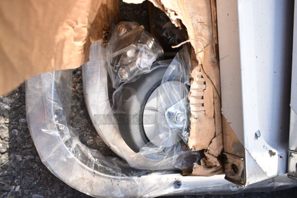ALL ONE MONEY! Lot of BRAND NEW SCRATCH AND DENT! Items Including 3 Stainless Steel Panels and Casters - Image 3 of 5