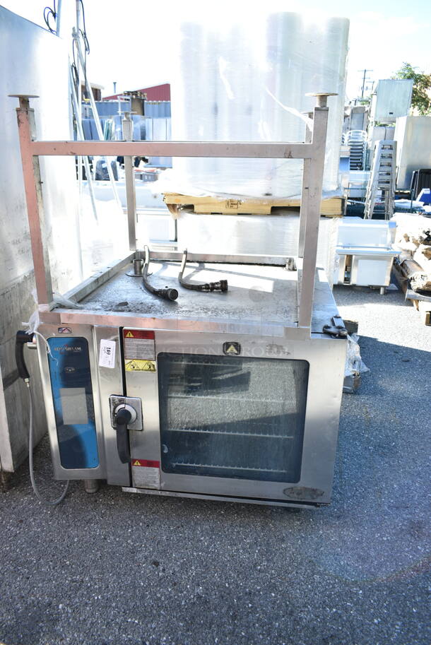 2014 Alto Shaam 7.14 ESI Stainless Steel Commercial Electric Powered Combitherm Convection Oven w/ Equipment Stand. 208-240 Volts, 3 Phase. - Image 1 of 7