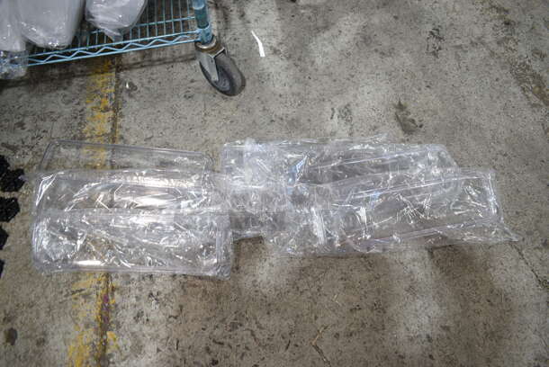 3 Sets of 2 BRAND NEW! Clear Poly Hoppers for Refrigerated Beverage Machine. 3 Times Your Bid!  - Image 4 of 9