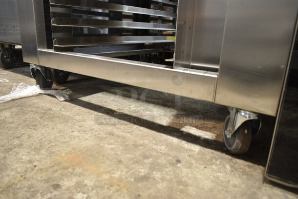 BRAND NEW! 2022 Salva 2010 KX-5+H Stainless Steel Commercial Countertop Electric Powered Convection Oven on Pan Rack. 208-240 Volts, 3 Phase. - Image 6 of 10