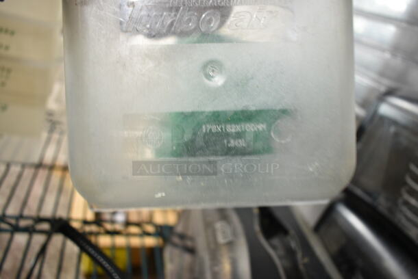 ALL ONE MONEY! Tier Lot of Various Items Including Poly Bins, Green Lids and Napkin Dispensers - Image 8 of 11