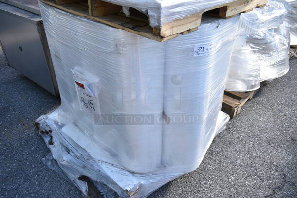PALLET LOT of 16 BRAND NEW SCRATCH AND DENT! Atlantic 482MIL120D Bundler Film Plastic Wrap Rolls. 16 Times Your Bid! - Image 2 of 3