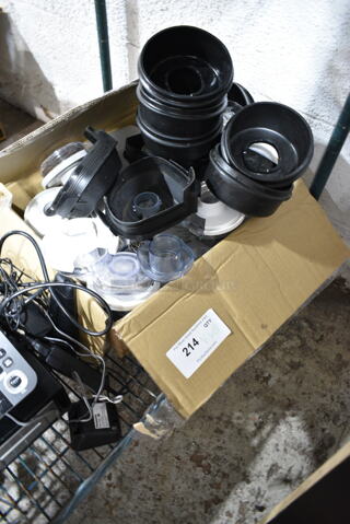 ALL ONE MONEY! Lot of Various Items Including Blender, Utensils and Seasoning Shaker