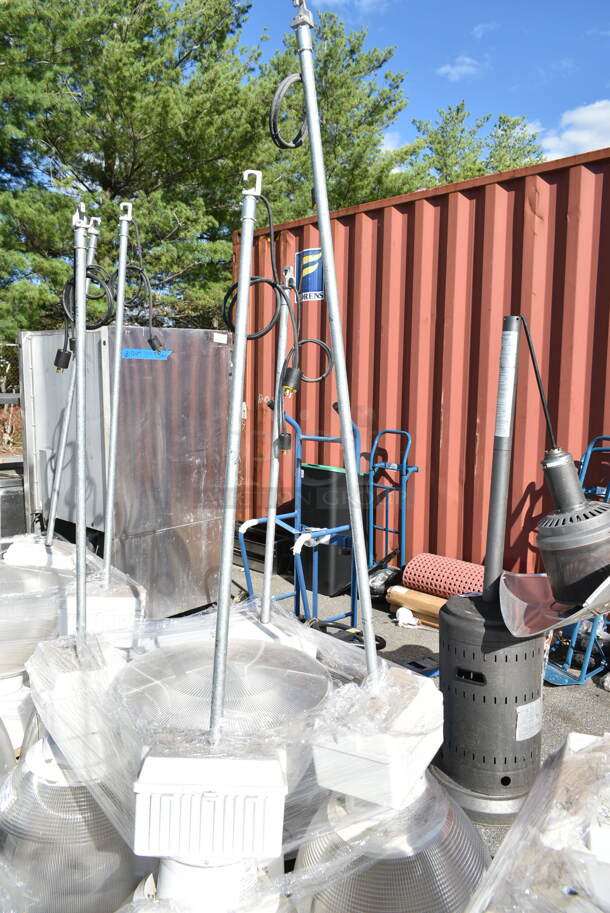 PALLET LOT of 5 Genlyte Metal Wide-Lite Lights. 5 Times Your Bid! - Image 3 of 7