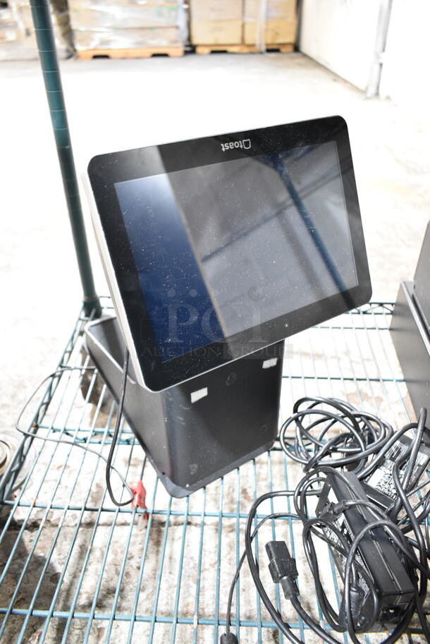 6 Various Items Including Metal Cash Drawer, Receipt Printers, Panasonic Corded Office Telephone and Toast Monitor. 6 Times Your Bid!  - Image 2 of 12
