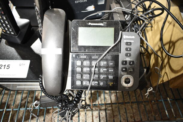 6 Various Items Including Metal Cash Drawer, Receipt Printers, Panasonic Corded Office Telephone and Toast Monitor. 6 Times Your Bid!  - Image 6 of 12