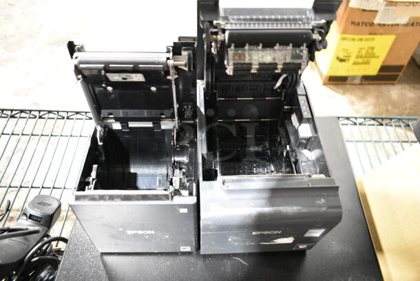 6 Various Items Including Metal Cash Drawer, Receipt Printers, Panasonic Corded Office Telephone and Toast Monitor. 6 Times Your Bid!  - Image 9 of 12