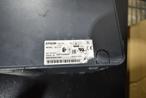 6 Various Items Including Metal Cash Drawer, Receipt Printers, Panasonic Corded Office Telephone and Toast Monitor. 6 Times Your Bid!  - Image 10 of 12