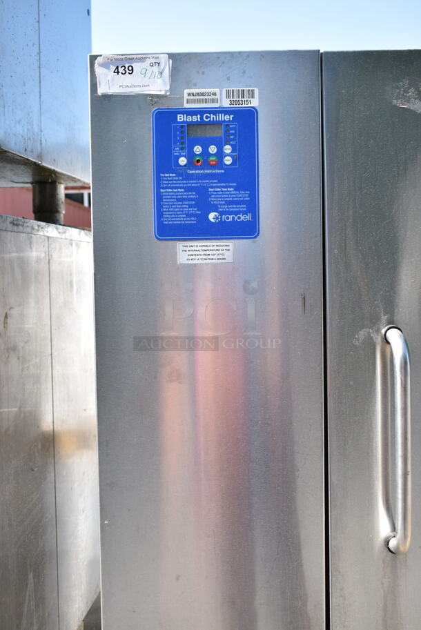 2016 Randell BC-18 Stainless Steel Commercial Blast Chiller w/ 4 Probes. 115/230 Volts, 1 Phase. - Image 3 of 7