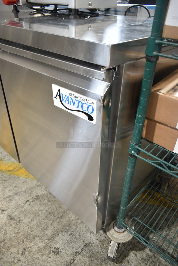 BRAND NEW SCRATCH AND DENT! 2024 Avantco 178SSUC48RHC Stainless Steel 48" Undercounter Refrigerator on Commercial Casters. 115 Volts, 1 Phase. Tested and Working! - Image 4 of 8