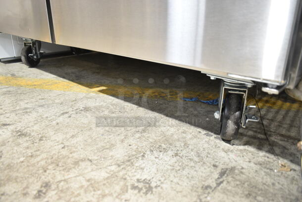 BRAND NEW SCRATCH AND DENT! 2024 Avantco 178SSUC48RHC Stainless Steel 48" Undercounter Refrigerator on Commercial Casters. 115 Volts, 1 Phase. Tested and Working! - Image 5 of 8