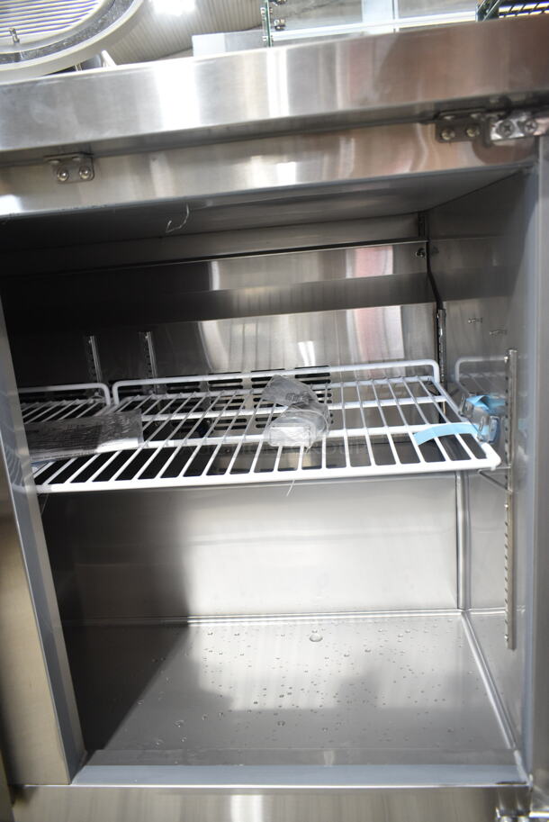 BRAND NEW SCRATCH AND DENT! 2024 Avantco 178SSUC48RHC Stainless Steel 48" Undercounter Refrigerator on Commercial Casters. 115 Volts, 1 Phase. Tested and Working! - Image 6 of 8