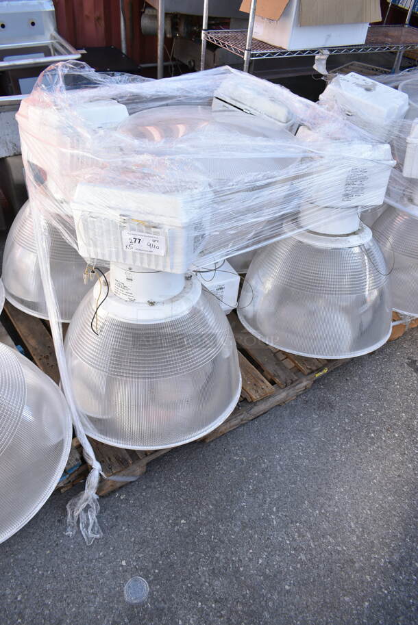 PALLET LOT of 5 Genlyte Metal Wide-Lite Lights. 5 Times Your Bid! - Image 1 of 6