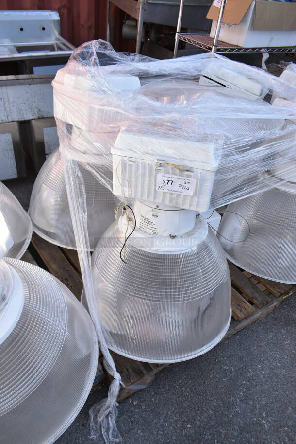 PALLET LOT of 5 Genlyte Metal Wide-Lite Lights. 5 Times Your Bid! - Image 2 of 6