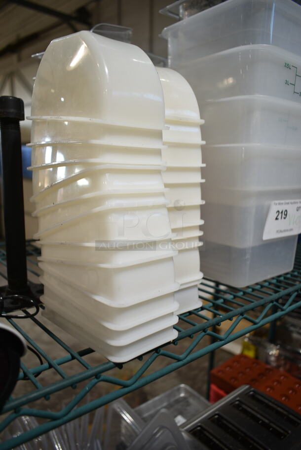 ALL ONE MONEY! Lot of Poly Bins and Lids.  - Image 2 of 6