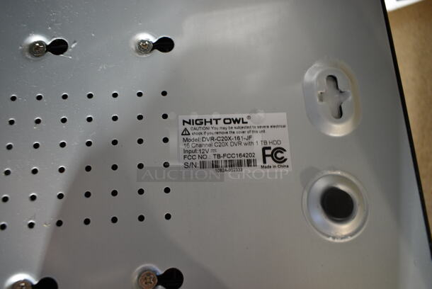 14 Items Including Night Owl Security Cameras, Night Owl DVR-C20X161-JF 16 Channel DVR. 14 Times Your Bid!  - Image 5 of 5