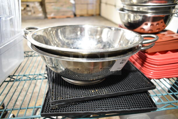 6 Metal Items Including Bowls and Colanders. 6 Times Your Bid!  - Image 6 of 7