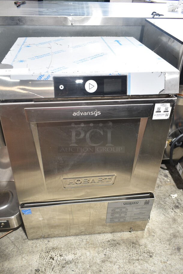 BRAND NEW SCRATCH AND DENT! 2024 Hobart LXNR Stainless Steel Commercial Undercounter Dishwasher. 120/208-240 Volts, 1 Phase.  - Image 2 of 11