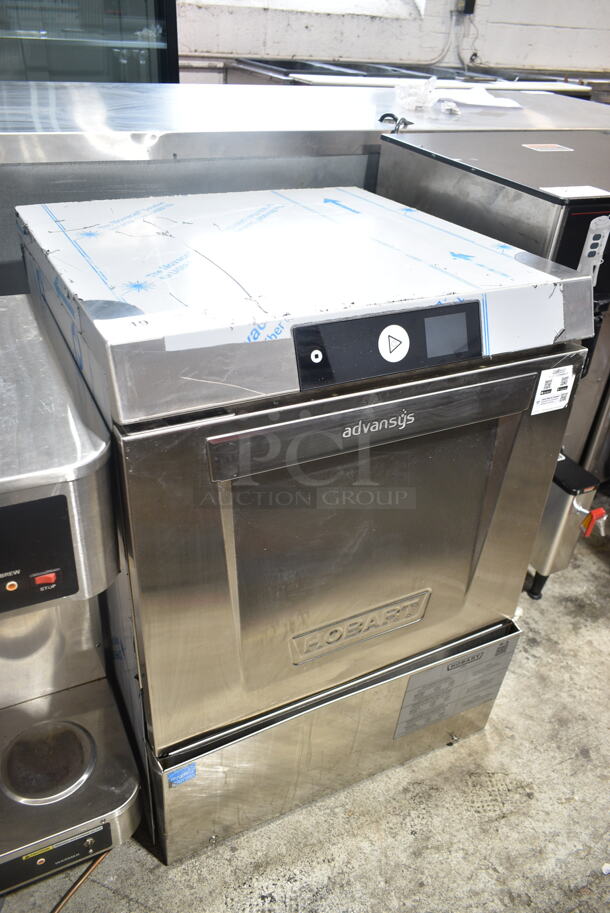 BRAND NEW SCRATCH AND DENT! 2024 Hobart LXNR Stainless Steel Commercial Undercounter Dishwasher. 120/208-240 Volts, 1 Phase.  - Image 3 of 11