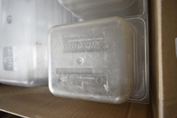 ALL ONE MONEY! Lot of Clear Poly Lids - Image 5 of 7