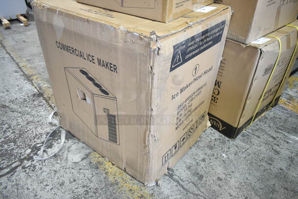 BRAND NEW SCRATCH AND DENT! CIM-2100F Stainless Steel Commercial 350lb/24h Ice Head. 110 Volts, 1 Phase. - Image 2 of 3