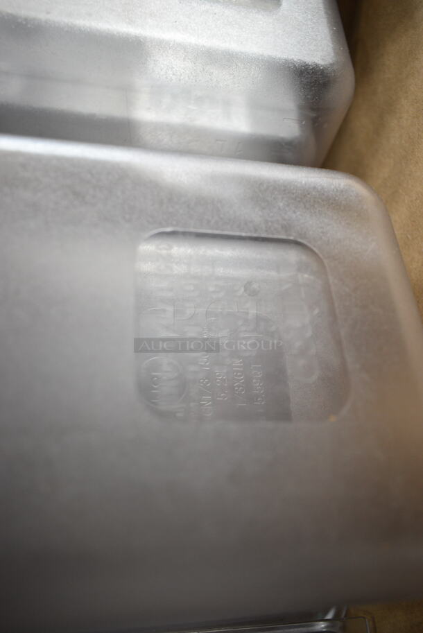 ALL ONE MONEY! Lot of Clear Poly Lids - Image 7 of 7