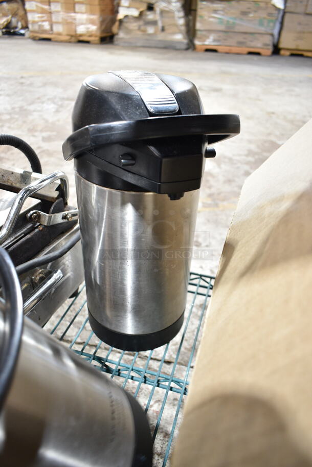 2 Stainless Steel Air Pots. 2 Times Your Bid!  - Image 4 of 7