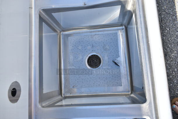BRAND NEW SCRATCH AND DENT! Regency 600S21717218 Stainless Steel Commercial 2 Bay Sink w/ Dual Drain boards. Bays 17x17x12. Drain Boards 16.5x18.5. No Legs. - Image 5 of 8