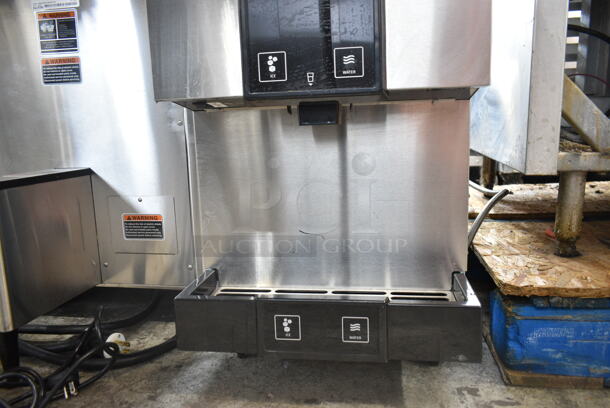 2022 Hoshizaki DCM-271BAH Stainless Steel Commercial Countertop Ice Machine and Water Dispenser. 115 Volts, 1 Phase.  - Image 4 of 7
