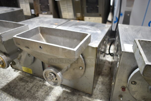 2 Olde Tyme PN1 Stainless Steel Commercial Countertop Nut Grinder Base w/ Hopper Mount. 115 Volts, 1 Phase. 2 Times Your Bid! Tested and Working! - Image 2 of 12