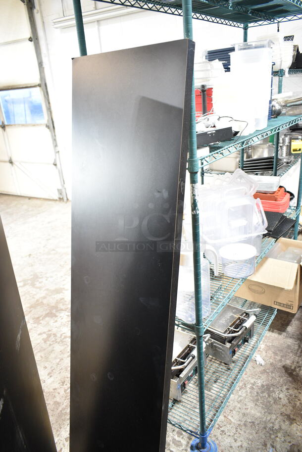 Black Planks. Includes 120x18x1.5, 72x18x1.5 - Image 2 of 3