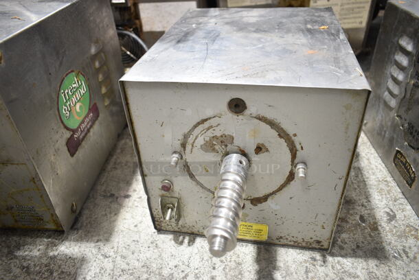 2 Olde Tyme PN1 Stainless Steel Commercial Countertop Nut Grinder Base w/ Hopper Mount. 115 Volts, 1 Phase. 2 Times Your Bid! Tested and Working! - Image 11 of 12