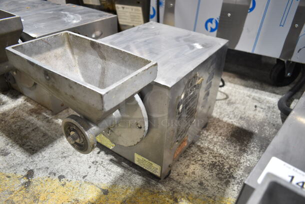 Olde Tyme PN1 Stainless Steel Commercial Countertop Nut Grinder Base w/ Hopper Mount. 115 Volts, 1 Phase. Tested and Working! - Image 2 of 7