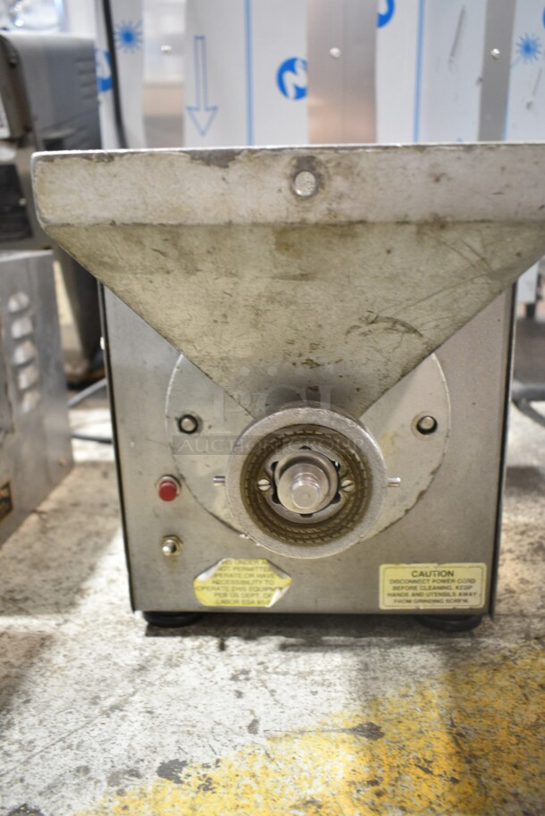Olde Tyme PN1 Stainless Steel Commercial Countertop Nut Grinder Base w/ Hopper Mount. 115 Volts, 1 Phase. Tested and Working! - Image 3 of 7