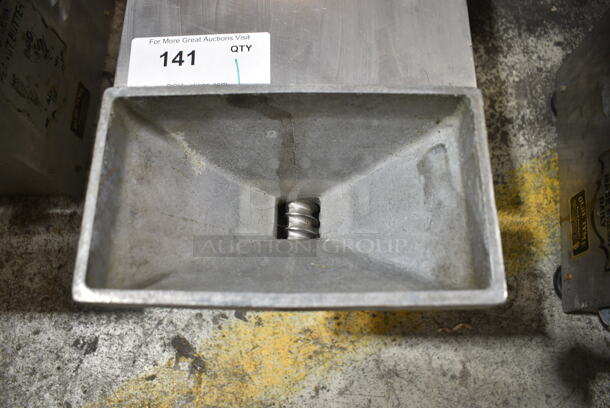 Olde Tyme PN1 Stainless Steel Commercial Countertop Nut Grinder Base w/ Hopper Mount. 115 Volts, 1 Phase. Tested and Working! - Image 5 of 7