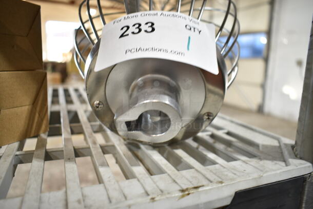 BRAND NEW SCRATCH AND DENT! Metal Commercial Whisk Attachment for Hobart Mixer.  - Image 3 of 4