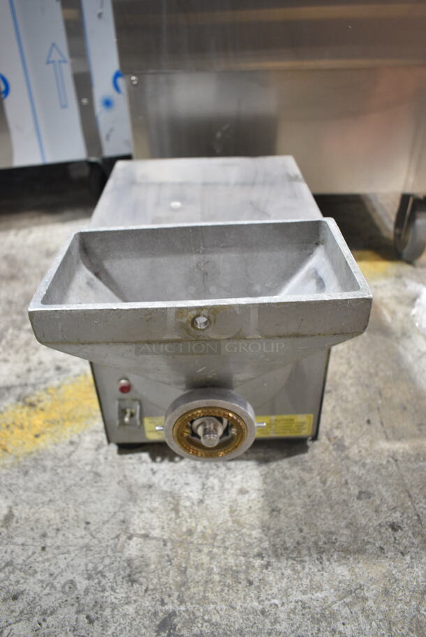Olde Tyme PN1 Stainless Steel Commercial Countertop Nut Grinder Base w/ Hopper Mount. 115 Volts, 1 Phase. Cannot Test Due To Missing Power Cord - Image 1 of 8