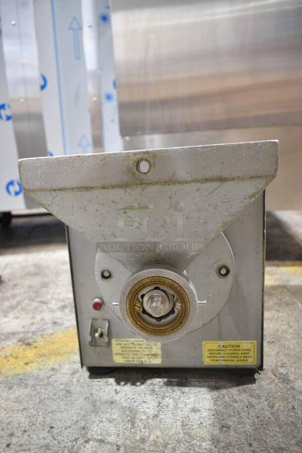 Olde Tyme PN1 Stainless Steel Commercial Countertop Nut Grinder Base w/ Hopper Mount. 115 Volts, 1 Phase. Cannot Test Due To Missing Power Cord - Image 3 of 8