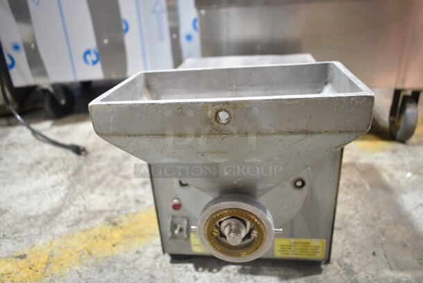 Olde Tyme PN1 Stainless Steel Commercial Countertop Nut Grinder Base w/ Hopper Mount. 115 Volts, 1 Phase. Cannot Test Due To Missing Power Cord - Image 4 of 8