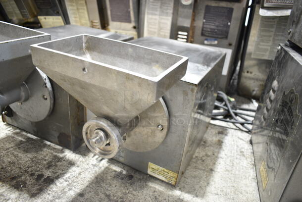 2 Olde Tyme PN1 Stainless Steel Commercial Countertop Nut Grinder Base w/ Hopper Mount. 115 Volts, 1 Phase. 2 Times Your Bid! Tested and Working! - Image 2 of 12