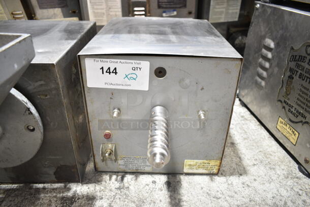 2 Olde Tyme PN1 Stainless Steel Commercial Countertop Nut Grinder Base w/ Hopper Mount. 115 Volts, 1 Phase. 2 Times Your Bid! Tested and Working! - Image 5 of 12